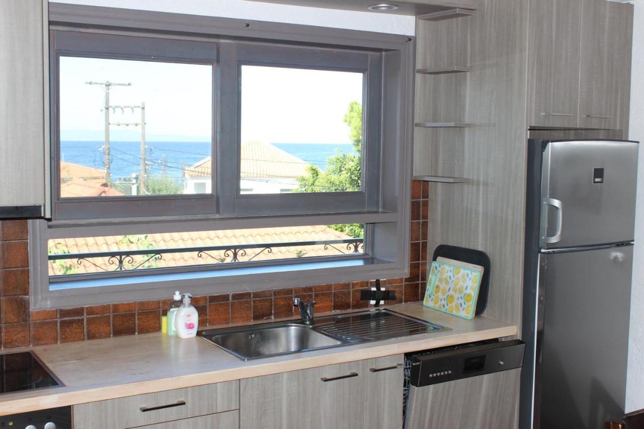 Minas Villa Stoupa Bagian luar foto